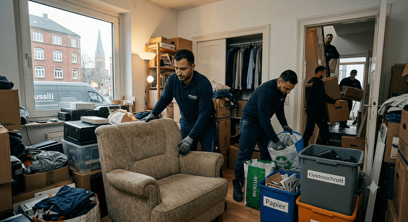 Professionally Clearing Apartments, Basements and Attics